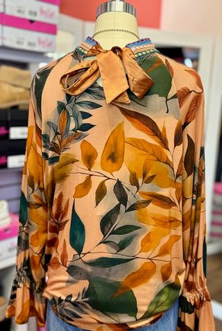 FDJ Mock Neck Top Miriam