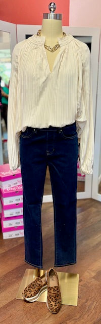 Tribal Audrey Slim Ankle w/Glitter Gold