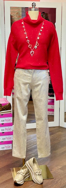 KUT Charlize Silver Cream