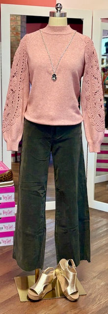 KUT Meg Pewter Green