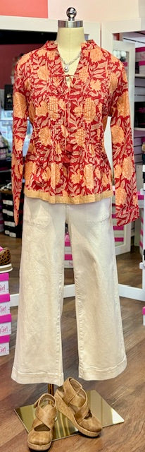 IvyJane Rose Border Top Brick