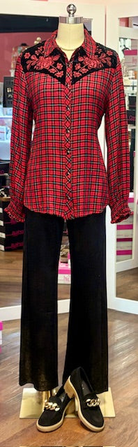 Johnny Was Annalina Amar Plaid