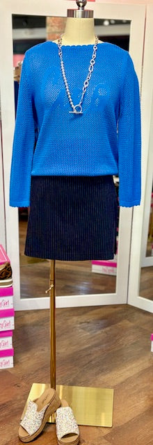 Tribal CrewNeck Sweater Royal