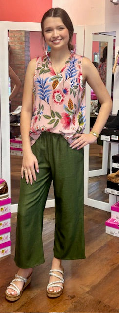 Charlie B  Blouse Ruffle Gardenia
