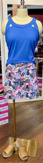 LuLu B Sexy Top Blue
