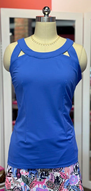 LuLu B Sexy Top Blue