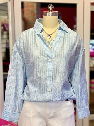 Joh Cate Top Blue