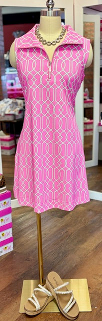 LuLu B Sleeveless V-Neck Swing Dress  GTPK