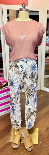 Charlie B Crinkle Jogger Hawaii