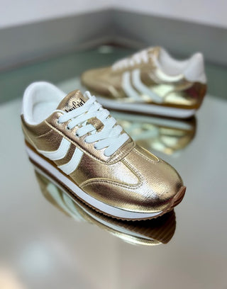 Corkys Kickoff Gold Crinkle Metal