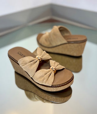 Corkys Miss Understood Camel Suede