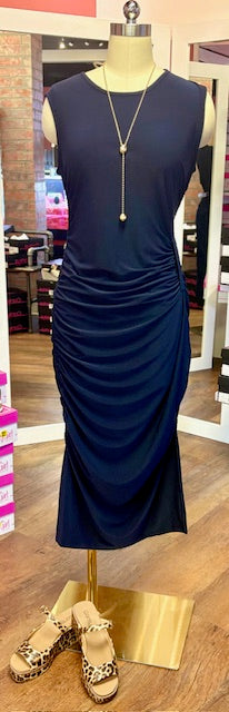 Isle Rhodes Dress Navy
