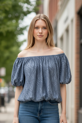 Balloon Top Navy