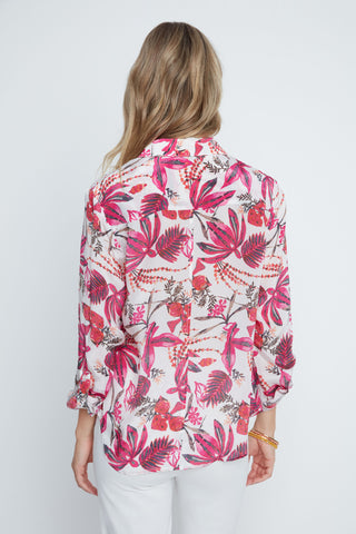 Renuar Orchid combo Blouse
