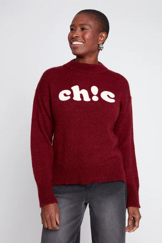 Renuar Sweater Cabernet