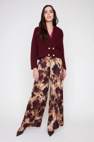 Renuar Knit Sweater Cabernet