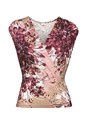TPBY Wrap Top Taupe Berry