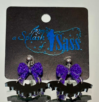 Stat Hallow Earrings Bat