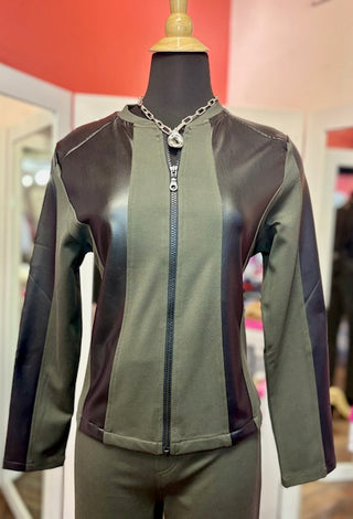 Isle Bayside Jacket Olive