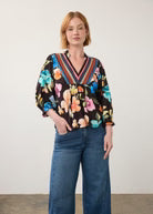 FDJ Rebecca Floral Top