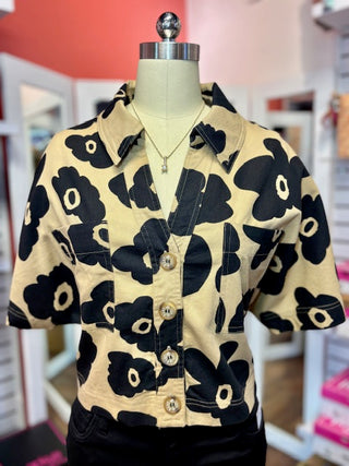Ivy Jane Crop Flower Jacket