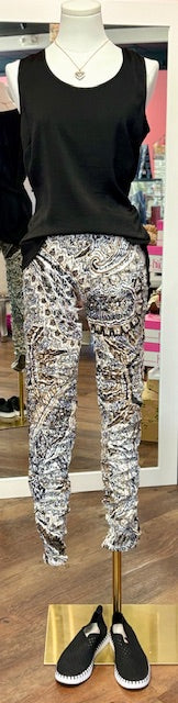 CharlieB Crinkle Suede Jogger Bohemian
