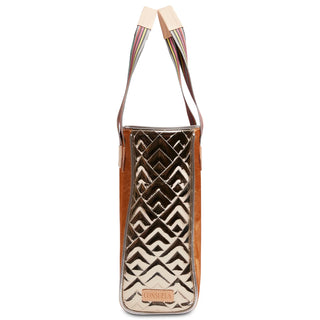 Consuela Bronzed Classic Tote