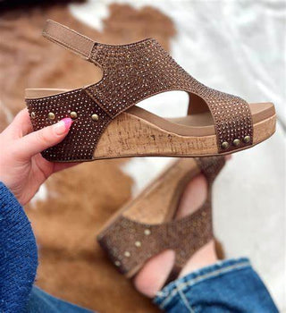 Corkys Carley Brown Crystal