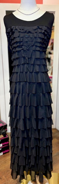 Isle Apparel Merit Black Mesh Maxi