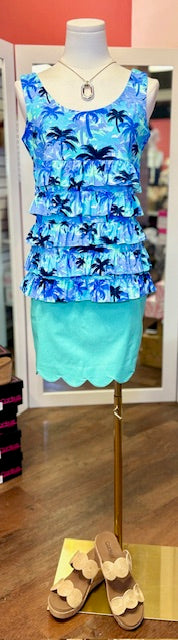 LuLuB Sleeveless Cha Cha Top PTBL