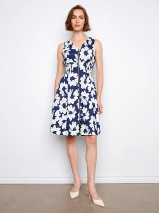 Charlie B Dahlia front zip dress
