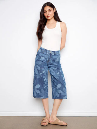 Charlie B Crop Palazzo Floral