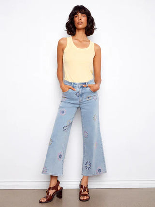 Charlie B Wide Leg Denim Daisy
