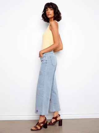 Charlie B Wide Leg Denim Daisy