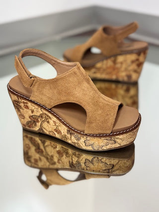 Corkys Freddie Tobacco Faux Suede