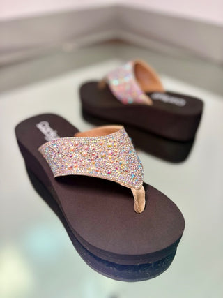 Corkys Long Time Clear Rhinestones