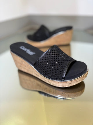 Corkys Let's Mesh Black
