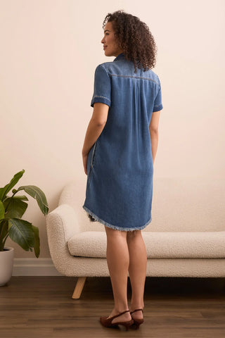 Tribal Shirt Dress Bluebliss