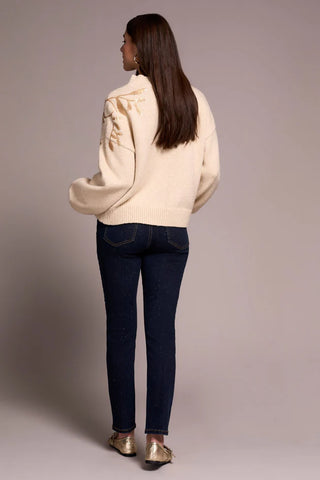 Tribal Audrey Slim Ankle w/Glitter Gold