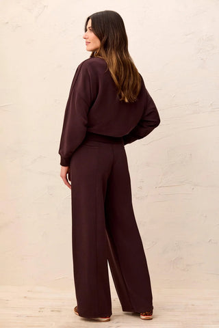 Tribal Pin Tuck Pant Saddle Brown