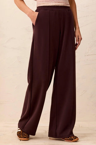 Tribal Pin Tuck Pant Saddle Brown