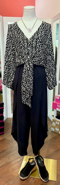 Tribal Wrap Pant