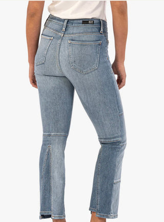 Kut window pane jeans