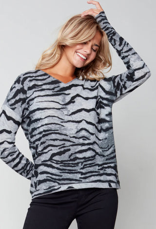 Zebra lightweight sweater