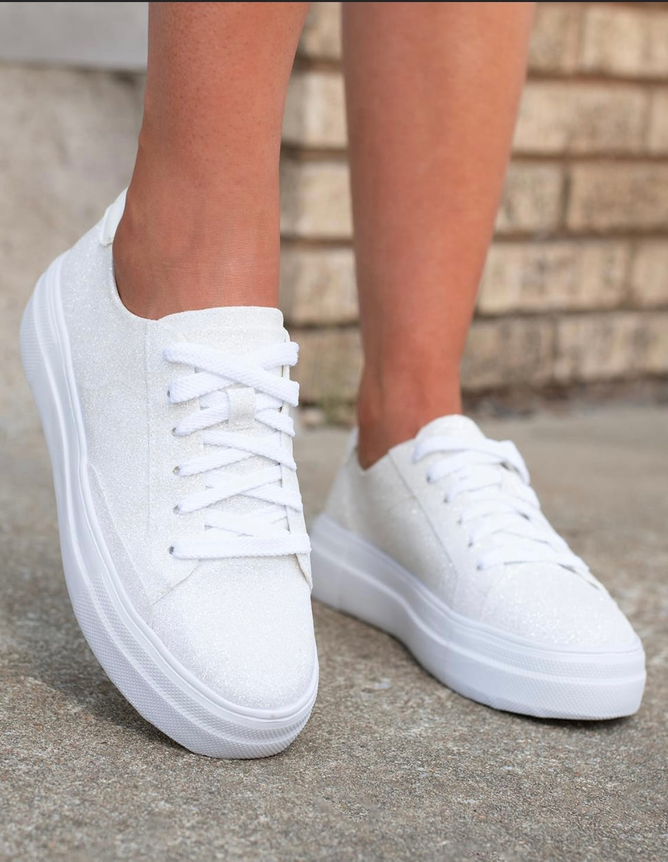 Glaring Corkys Tennis shoes A Splash of Sass