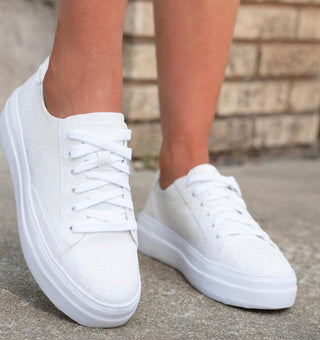 White Glaring Corkys Tennis