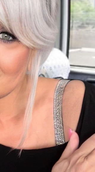 Sparkle bra straps